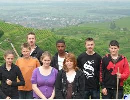 Gruppenbild der Rebenarbeiter Gruppenbild der Rebenarbeiter